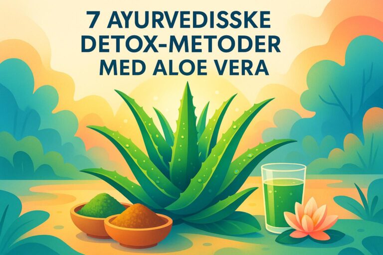 7 Ayurvediske Detox-Metoder med Aloe Vera