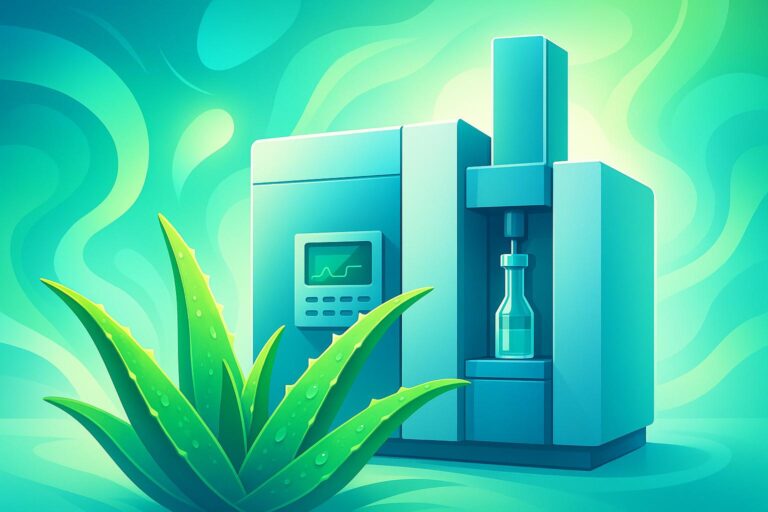 MS-Analyse av Aloe Vera: Kvalitetskontroll