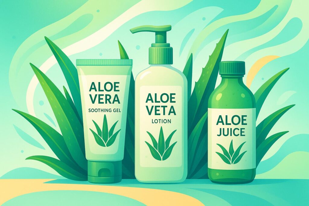Aloe Vera Produktanbefalinger: Velg det Beste for Deg