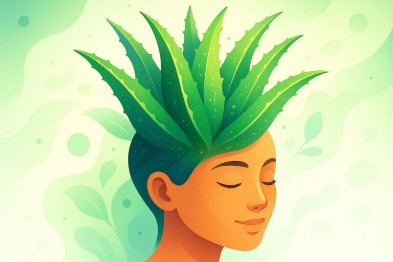 5 Tips for Aloe Vera på Hodebunnen