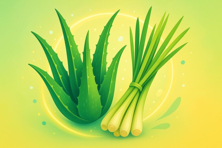 Aloe Vera og Sitrongress mot Flass: Guide 2024
