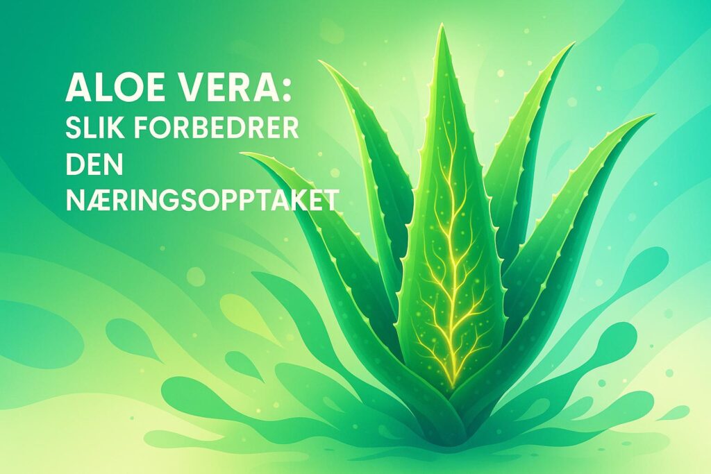 Aloe Vera: Slik Forbedrer Den Næringsopptaket