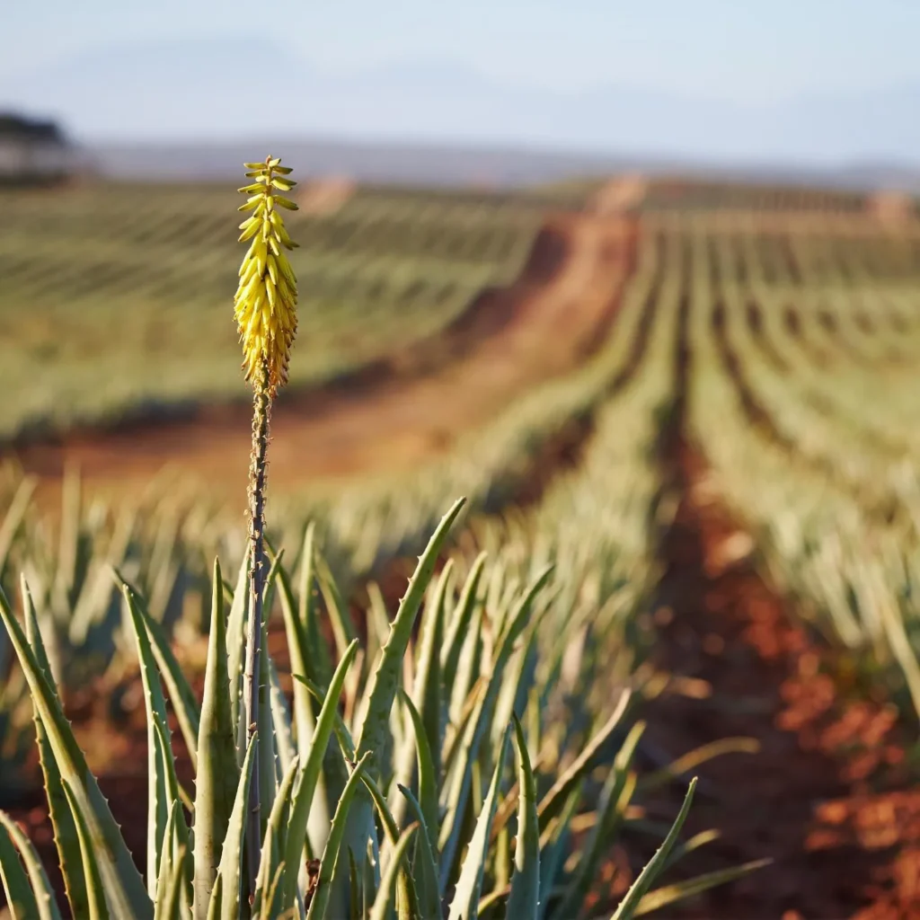 Aloe vera-planter brukt som illustrasjon i artikkelen.